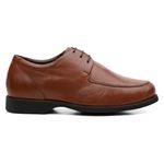 Sapato Masculino Esporte Fino Floater Pinhão (Amarrar) - Linha Rochedo