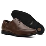Sapato Masculino Esporte Fino Floater Tabaco (Amarrar) - Linha Rochedo