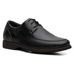 Sapato Masculino Esporte Fino Floater Preto (Amarrar) - Linha Rochedo