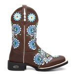 Bota Texana Feminina Bordado 806 Crazy Horse Café