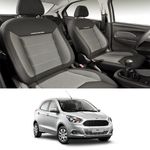 Revestimento Banco de Couro Ford-Ka 