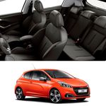 Revestimento Banco de Couro Peugeot 208