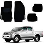 Jogo de Tapetes Hilux 2005 a 2015