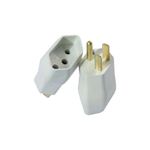 PINO PLUG ADAPTADOR TRIPOLAR REVERSO 2P+T 15A