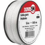 LINHA DE PEDREIRO LISA NYLON 100MT 954