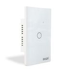 INTERRUPTOR VIDRO 1 BOTAO BRANCO ZIGBEE 3.0 EKAZA