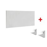 PRATELEIRA MDP STUDIO 60X25X1,5CM - BRANCO BRASFORMA