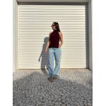 Blusa costa nua kyra cherry