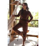 CONJUNTO MOLETOM SOPHI CHOCOLATE