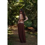 CALÇA AISHA PANTALONA CHOCOLATE