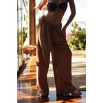 CALÇA AISHA PANTALONA CAPUCCINO