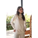 BLUSA MOLETOM THASSIA BAUNILHA 