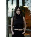 BLUSA GOLA VIRGÍNIA PRETA