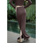 Saia Adrielly Marrom