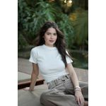 COMBO BLUSA CORA 3 PEÇAS (PRETA, MARROM E OFF WHITE)