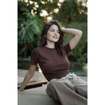 COMBO BLUSA CORA 3 PEÇAS (PRETA, MARROM E OFF WHITE)