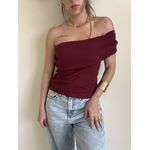 BLUSA OMBRO A OMBRO MAFE CHERRY