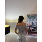 BLUSA OMBRO A OMBRO MAFE CINZA