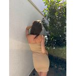 VESTIDO TUBINHO CURTO LARA NUDE