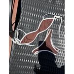 BIQUINI VICHY BICOLOR OFF WHITE AND BROWN