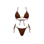 BIQUINI CONJUNTO TROPICAL CHOCOLATE