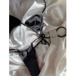 Conjunto Cortininha Básico Mya Cinza Escuro
