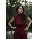 BLUSA GOLA VIRGÍNIA CHERRY