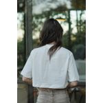 T-SHIRT CROPPED LOUISE BAUNILHA