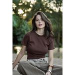 BLUSA CORA CHOCOLATE