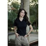 BLUSA POLO KATY PRETA