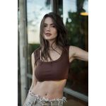 CROPPED JADE CHOCOLATE