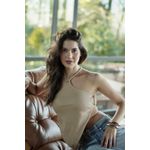 BLUSA MAYA FRENTE ÚNICA NUDE