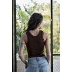 REGATA BÁSICA CECÍLIA CHOCOLATE