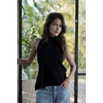 Blusa costa nua kyra preta