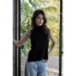 Blusa costa nua kyra preta