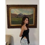 BLUSA TOMARA QUE CAIA ASSIMETRICA MILLA PRETA