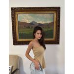 BLUSA TOMARA QUE CAIA ASSIMETRICA MILLA NUDE