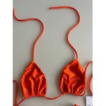 Parte de Cima Cortininha Básico Laranja