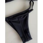 Calcinha de Fita Regulagem Preto