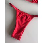 Calcinha de Fita Regulagem Vermelho