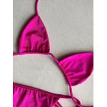 Parte de Cima Cortininha Básico Rosa Pink