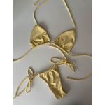 Conjunto Cortininha Básico Mya Amarelo Bebê