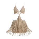 VESTIDO AGNES CHAMPANHE 