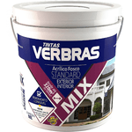 Tinta Acrílica Mix Verbras Exterior-Interior Balde 18L