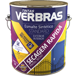 Esmalte Standard Secagem Rápida Verbras Galão 3,6L