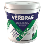 Tinta Acrílica Gesso Branco Neve Verbras Galão 3,6L