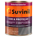 Esmalte Base Solvente Suvinil Acetinado Cor e Proteção Litro 0,9L