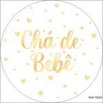 Painel Chá de Bebê Em Tecido 1,50x1,50 c/elástico