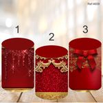 Painel Festa Kit Cilindros Branca de Neve - P/M/G 3 Unidades