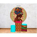Kit Painel Afro 1,50 + 3 Cilindros Criare Paineis 